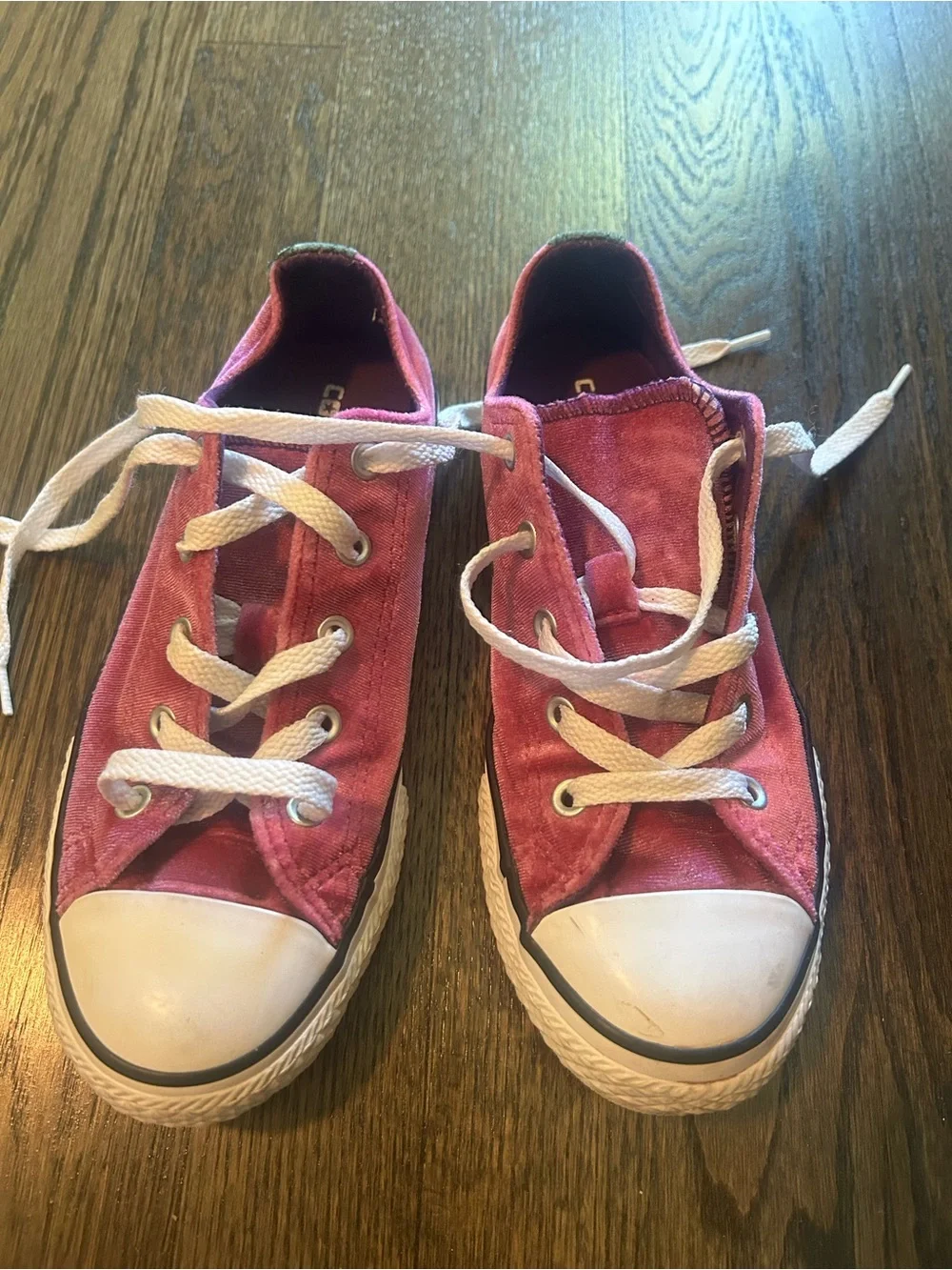 CONVERSE Chuck Taylor All Star Velvet Double Tongue Casual Sneakers